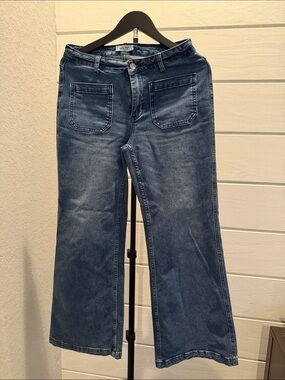 Hollister Men's Skinny Jeans - Dark Indigo Wash